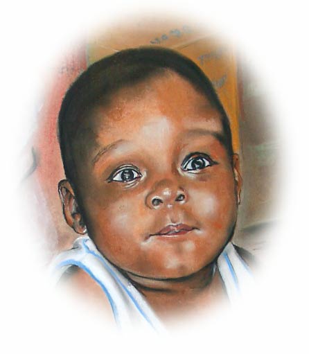 Kind aus Lagos