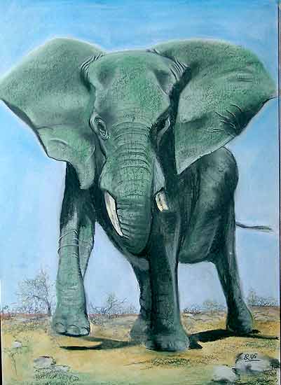 Elefante verde